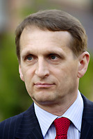 Руководитель администрации президента РФ Сергей Нарышкин. Фото с сайта www.kremlin.ru